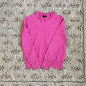 Jcrew Ruffle Neck Sweater, Small